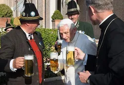 El "festejo alemán" de Benedicto por sus 88 años