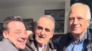 Guillermo Moreno, Coti Nosiglia y el Chiqui Tapia compartieron un asado por el Día del Amigo