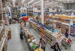 El consumo cayó 26% en marzo respecto del mismo mes de 2020