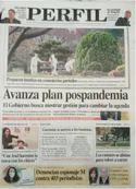 La tapa de diario Perfil del sábado 6 de junio de 2020
