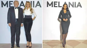 Georgina Rodríguez fue la única argentina en la première de ‘Melania’