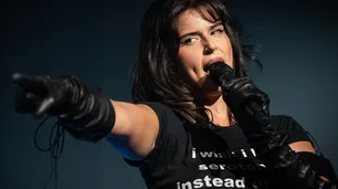 Nathy Peluso deslumbró con su explosivo tour “GRASA” en Argentina