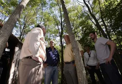 Domínguez, otra vez con el yerno de CFK en una foto