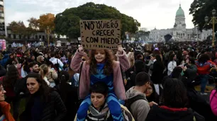 Ni Una Menos: qué dijeron quienes marcharon a la Plaza Congreso el 3 de junio