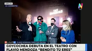 ¡Volvió el teatro! Mirá cómo lo vivieron Flavio Mendoza, Flor de la V y Juan Pablo Geretto
