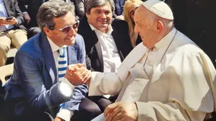 De qué hablaron el Papa Francisco y Ceferino Reato en su primer encuentro en El Vaticano