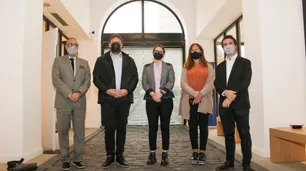 Leandro Santoro y Gisela Marziotta visitaron el Museo del Holocausto