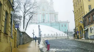 Con temperaturas en cero grados, la mitad de los habitantes de Kiev están sin electricidad