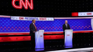 Trump vs Biden, un debate caliente: cruces por inmigración, la guerra en Ucrania y el aborto