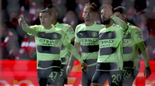 El Manchester City goleó por la FA Cup