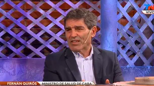 Quirós: "Cualquier persona vacunada que no sea de la salud debe ser denunciada"