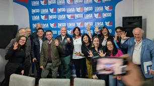 Parrilli llegó a Ecuador como observador y disparó "están generando condiciones para un fraude electoral"