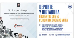El homenaje de Boca y River a sus socios desaparecidos
