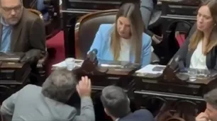 Ritondo cuestionó a Lospennato a los gritos y frente a todos por rechazar los vetos de Milei y quedó expuesta la crisis del PRO
