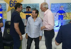 Angelici y Nosiglia brindaron juntos pese a las críticas de Carrió