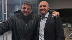 De criticarlo, a las sonrisas y las fotos: cómo fue el encuentro de Grabois con Martín Guzmán en TV