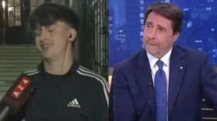 Francisco Pitrola descolocó a Eduardo Feinmann: "Si querés, hablamos de mi abuelo"