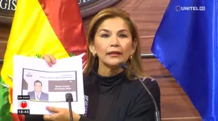 Jeanine Áñez, la senadora opositora que podría asumir la presidencia de Bolivia