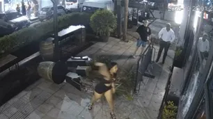 Violenta pelea en un boliche de Lanús: destrozos y una empleada herida en la cabeza