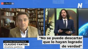 Claudio Fantini sobre la vacuna rusa: "Hay cuestiones que no cierran"
