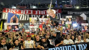 Miles de israelíes manifestaron contra Netanyahu: "Basta de guerra, basta de muerte, basta de víctimas"