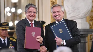 Alberto Fernández criticó la "reacción desmesurada" de Guillermo Lasso y le pidió que "reflexione"