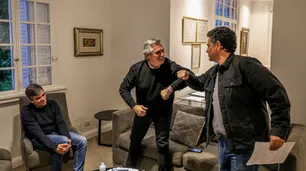 Alberto Fernández codo a codo con los intendentes del Conurbano