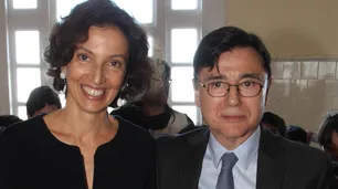 Audrey Azoulay, directora de la UNESCO: "Millones de personas abandonan sus hogares en busca de trabajo y educación"