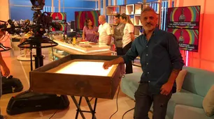 Fernando Copioli muestra su arte con arena y luz