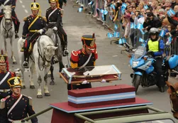 Cristina depositó el sable corvo de San Martín en el Museo Histórico Nacional