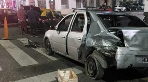 Triple choque en Caballito dejó nueve personas heridas, incluyendo dos menores