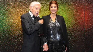 Awada fue la anfitriona en la muestra de Le Parc