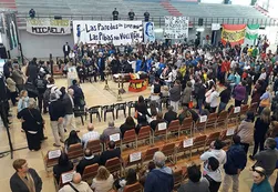 El Indio Solari llamó y cantó en el velatorio de Micaela García