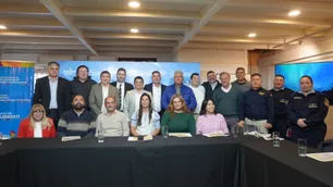Incendios forestales: Capilla del Monte reunió a intendentes y funcionarios para coordinar la gestión de riesgos