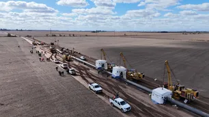 Techint y SACDE terminaron la construcción de 100 kilómetros de la reversión del Gasoducto Norte