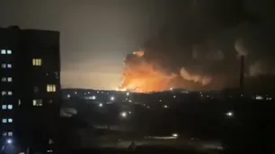 Video: explosiones y cortes de luz en Kiev y otras ciudades de Ucrania por los bombardeos rusos