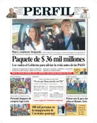La tapa del Diario PERFIL de este domingo