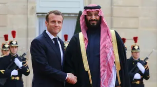 G20: el príncipe Mohammed y Macron, los primeros en llegar a Buenos Aires
