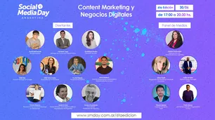 Llega la 6ta edición online de Social Media Day Argentina