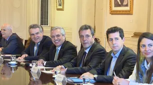 Alberto Fernández reunió al Gabinete por primera vez en el año