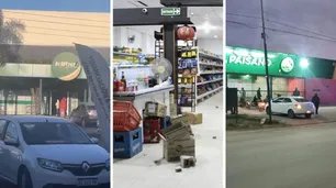 Hubo nuevos intentos de robo a supermercados y comercios en el Conurbano y en Santa Fe
