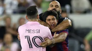 Yassine Cheuko, el guardaespaldas de Messi, empujó a otros jugadores y recibió severa sanción de la MLS