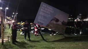 Un auto cayó al Riachuelo y su conductor murió en el acto