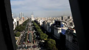 FOTOS | El Ojo de Perfil, en el 85º cumpleaños del Obelisco de Buenos Aires