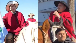 Caballos, gritos y un rebenque: Paoltroni fue hasta El Colorado y acusó al intendente de usurpar el cargo desde 2011