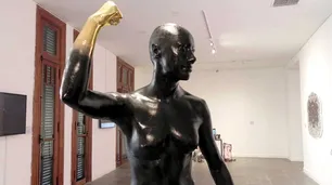 Inauguró la muestra de la décima edición del Premio Itaú de Artes Visuales