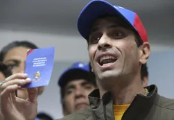 La Justicia chavista inhibió políticamente a Capriles