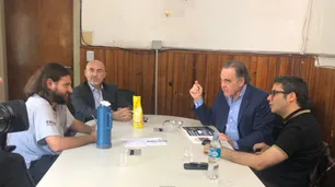 Oliver Stone en la Argentina: entrevista con Alberto, Cristina, Fontevecchia y Grabois