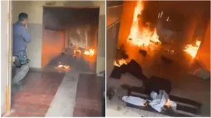 Video: Explotó una bomba molotov fabricada por alumnos en una escuela en Chile