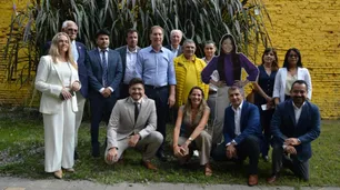 La insólita foto de la senadora libertaria Emilia Orozco que incomodó a Diego Santilli